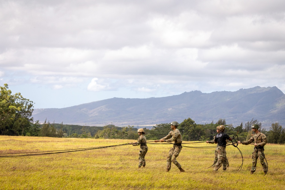 25th CAB Supports Lightning Academy Air Assault Qualification