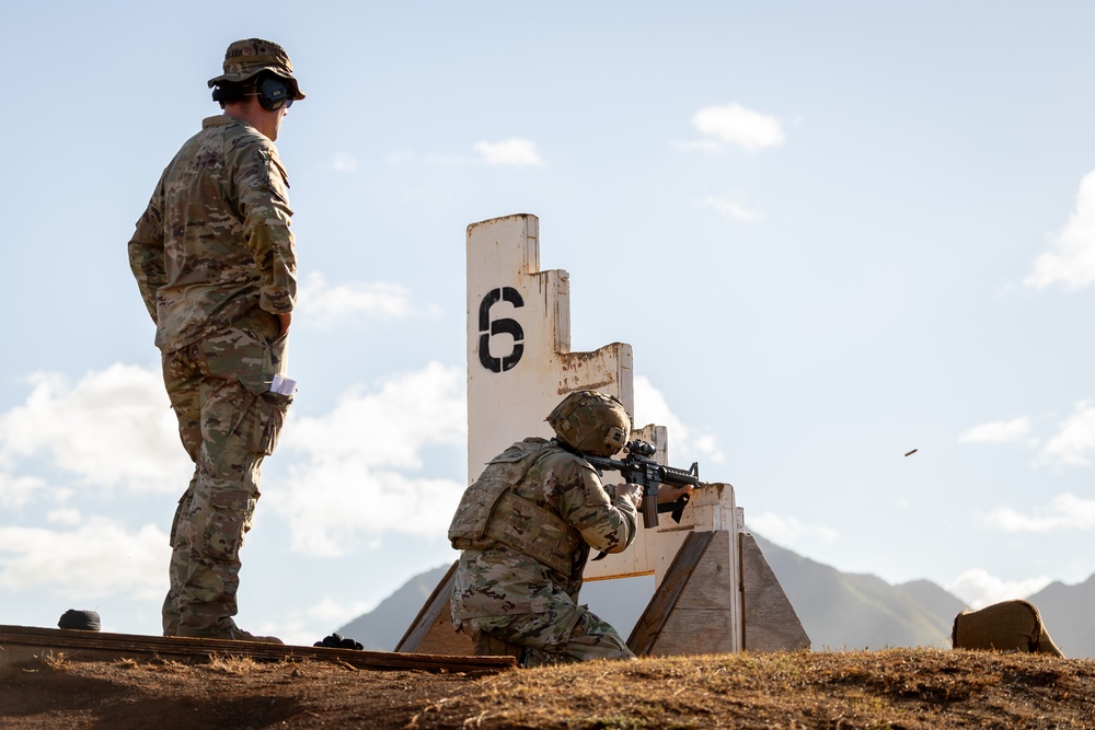 25th CAB Conducts M4 Qualifications