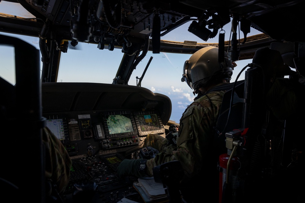 25th CAB Critical Care Flight Paramedic Conducts Medical Evaluation
