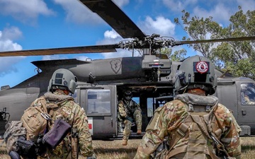 25th CAB Critical Care Flight Paramedic Conducts Medical Evaluation