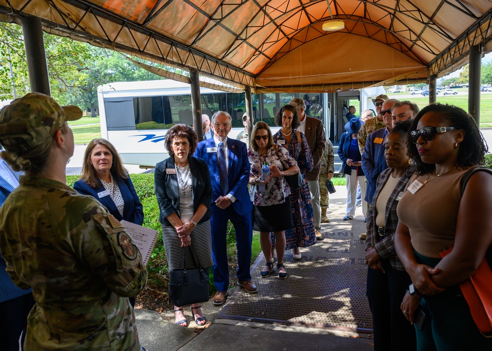 Civic leaders get in-depth look at Maxwell AFB's mission