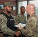 Colonel Davis Presents Awards to NAF Atsugi Security Force