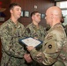 Colonel Davis Presents Awards to NAF Atsugi Security Force