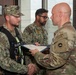Colonel Davis Presents Awards to NAF Atsugi Security Force