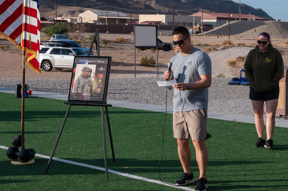 Nellis honors Senior Airman Michael Buras during 15th Annual 5K Run