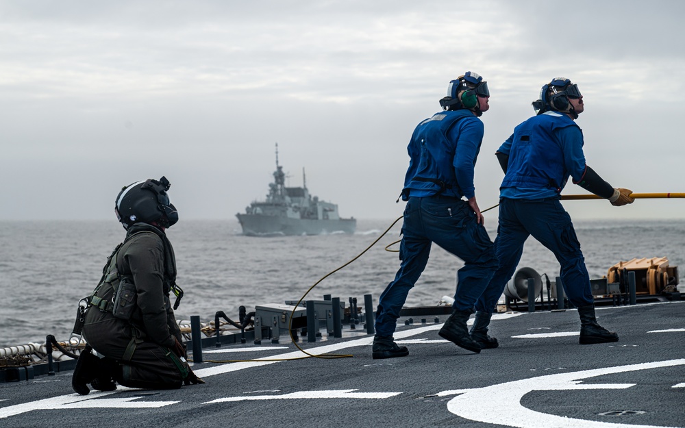 USCGC Waesche (WMSL 751) participates in Operation Latitude