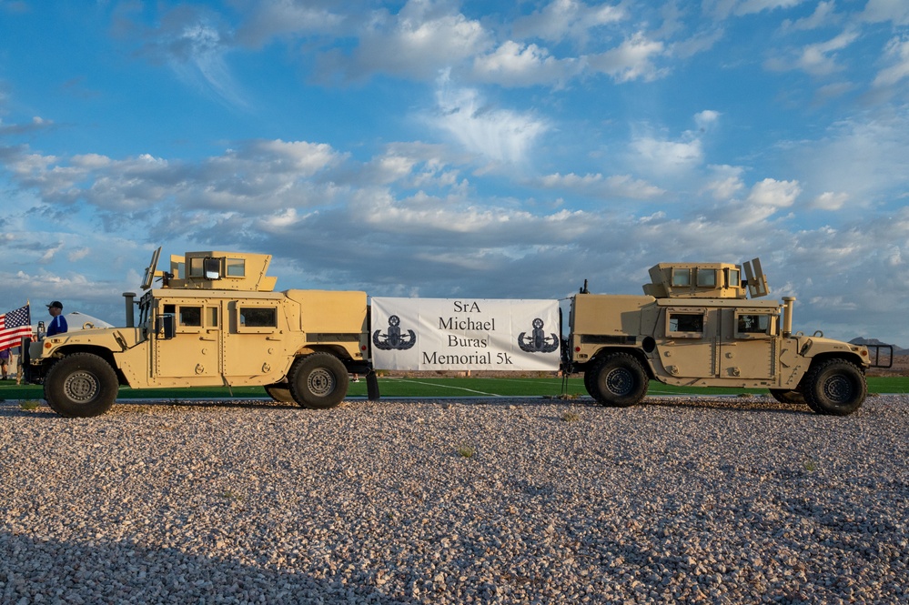 Nellis honors Senior Airman Michael Buras during 15th Annual 5K Run