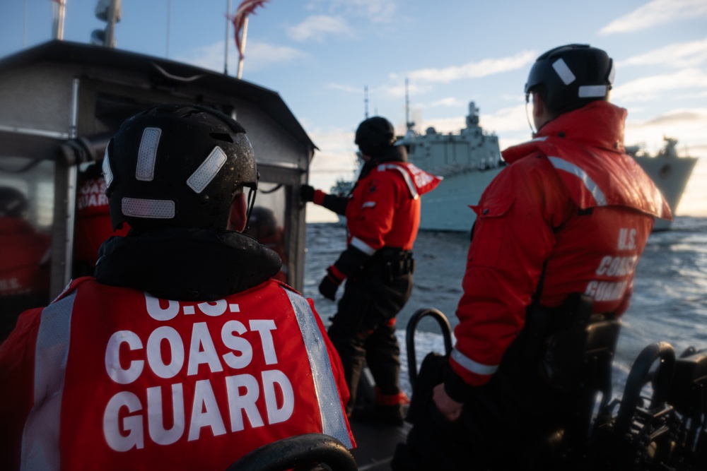 USCGC Waesche (WMSL 751) participates in Operation Latitude