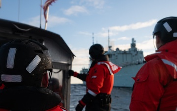 USCGC Waesche (WMSL 751) participates in Operation Latitude
