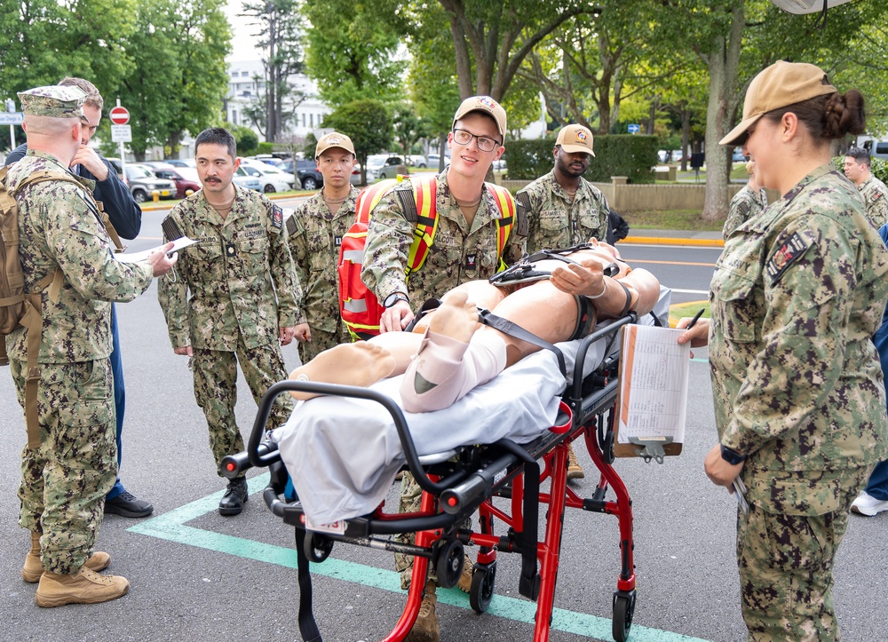 USNMRTC Yokosuka Conducts Mass Casualty Drill