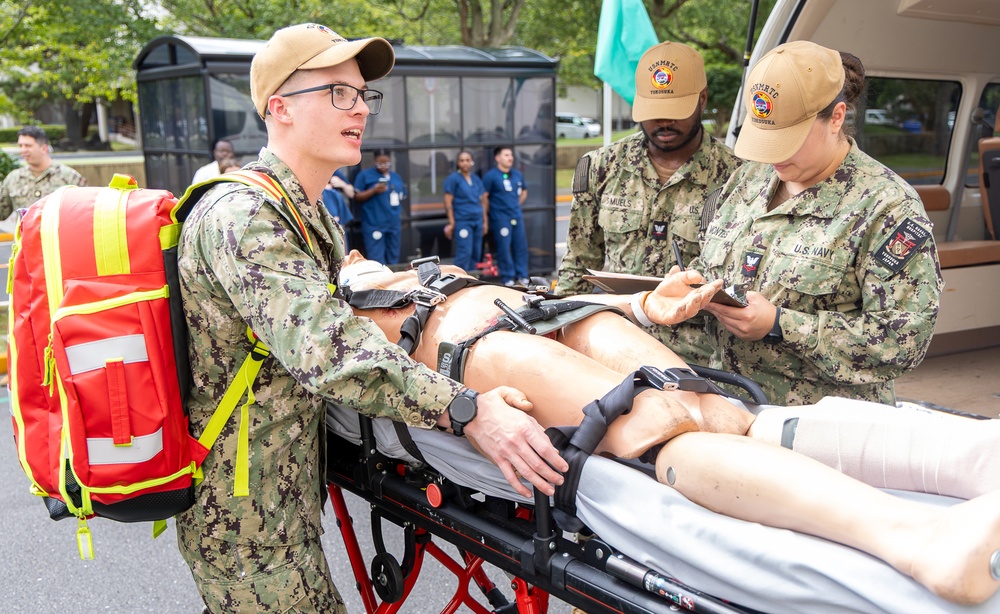 USNMRTC Yokosuka Conducts Mass Casualty Drill