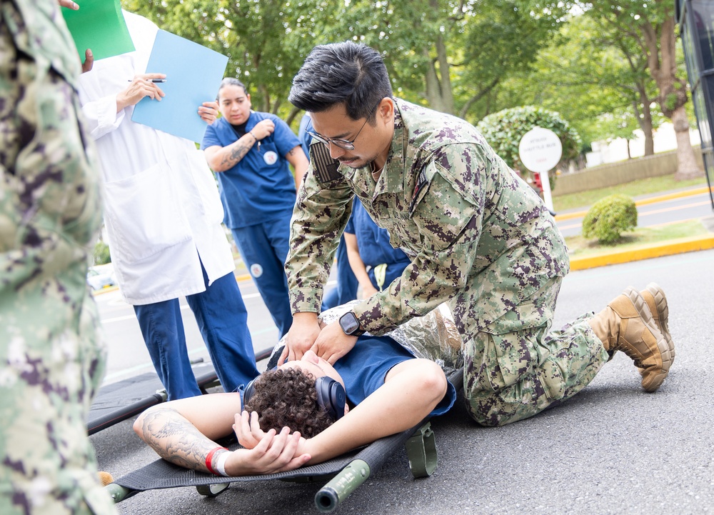 USNMRTC Yokosuka Conducts Mass Casualty Drill
