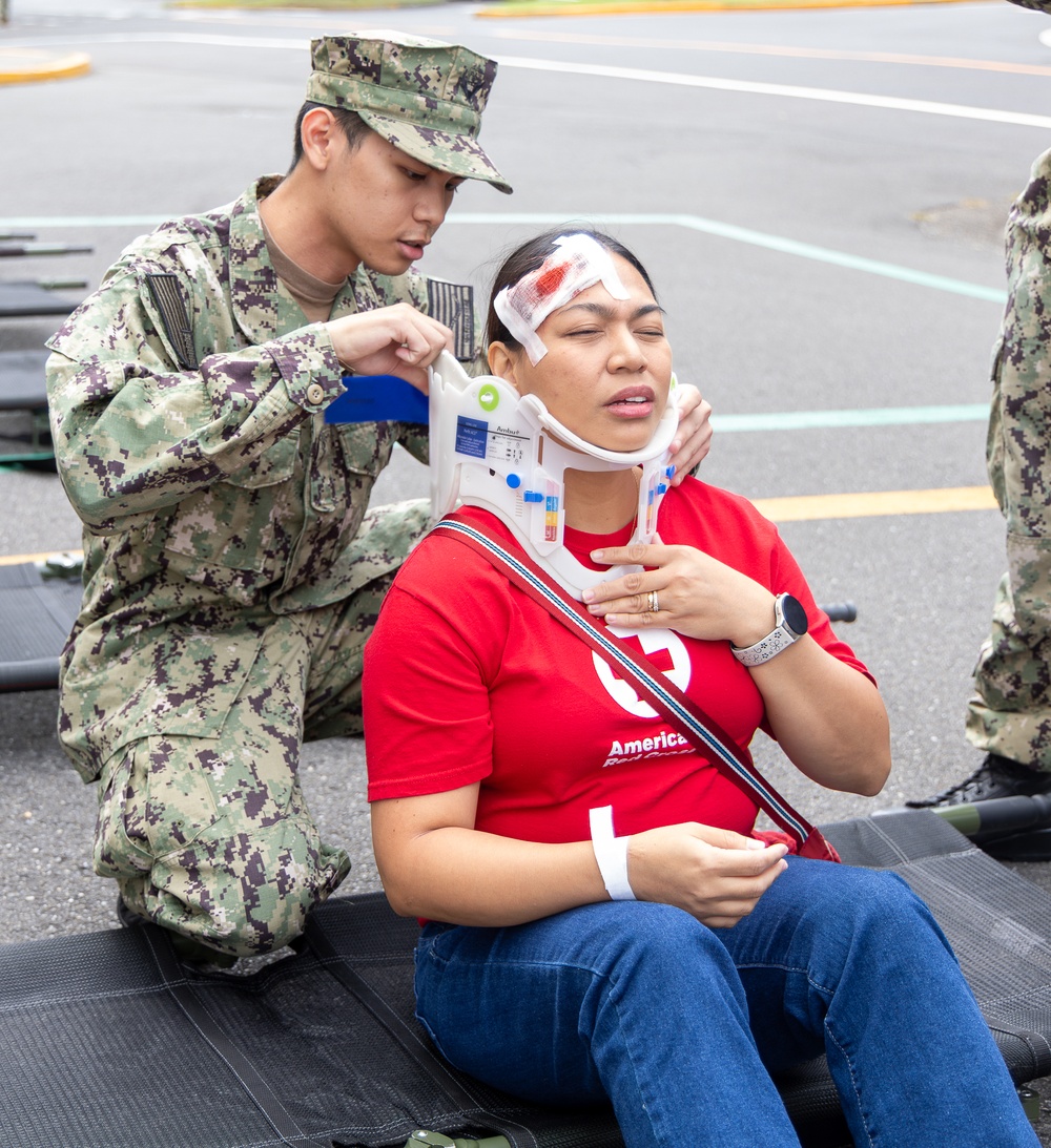 USNMRTC Yokosuka Conducts Mass Casualty Drill
