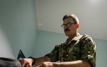 Pacific Partnership 2025 Multinational Servicemembers Provide Optometry, Dental, and Audiology Treatment at West Community Health Center in Ngeremlengui, Palau Sept. 26.