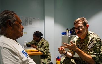 Pacific Partnership 2025 Multinational Servicemembers Provide Optometry, Dental, and Audiology Treatment at West Community Health Center in Ngeremlengui, Palau Sept. 26.