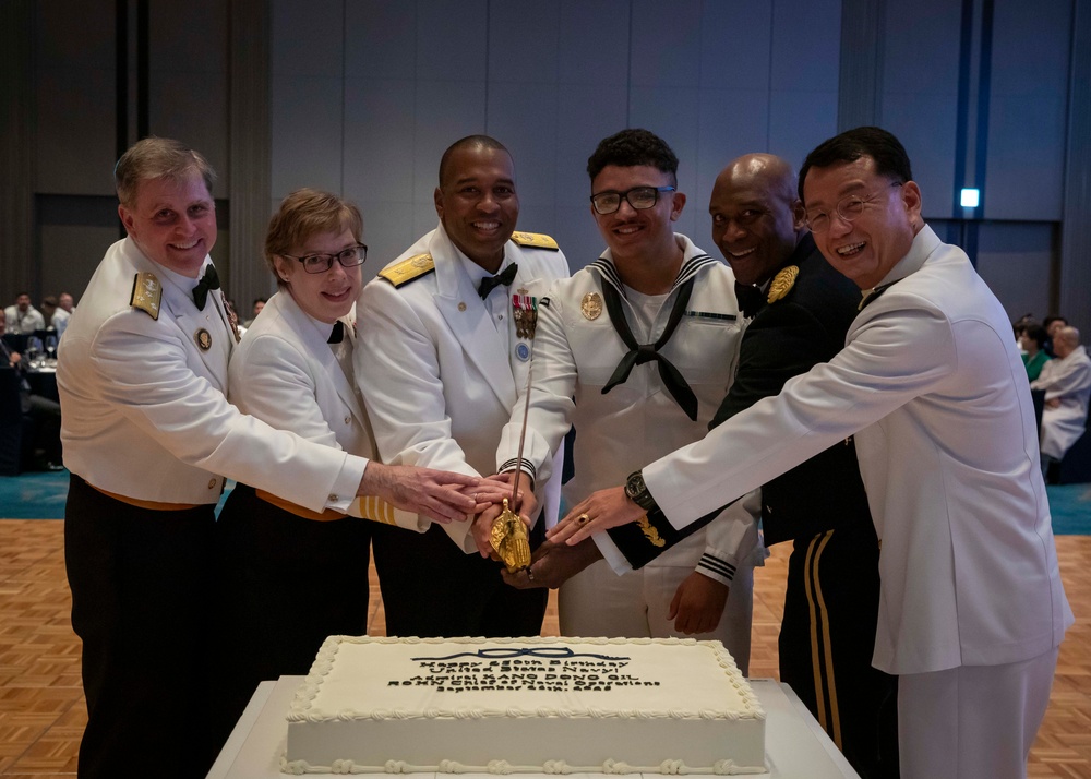 C7F Attends the 250th Navy Birthday Ball in Busan