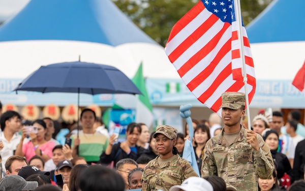 MSC-K Brings American Spirit to Gumi’s 20th Migrant Cultural Festival.