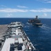 USS Iwo Jima Conducts a Fueling-at-Sea