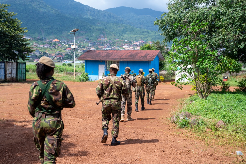 91st Civil Affairs Battalion Concludes Joint Combined Exchange Training with Sierra Leone Special Forces