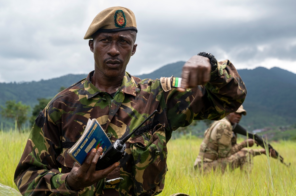 91st Civil Affairs Battalion Concludes Joint Combined Exchange Training with Sierra Leone Special Forces