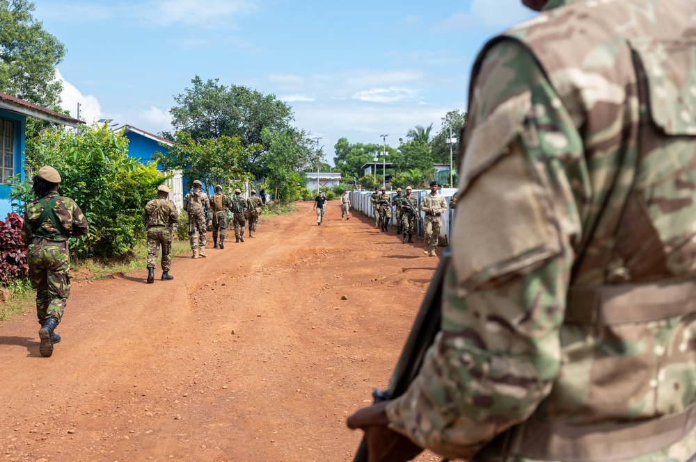 91st Civil Affairs Battalion Concludes Joint Combined Exchange Training with Sierra Leone Special Forces