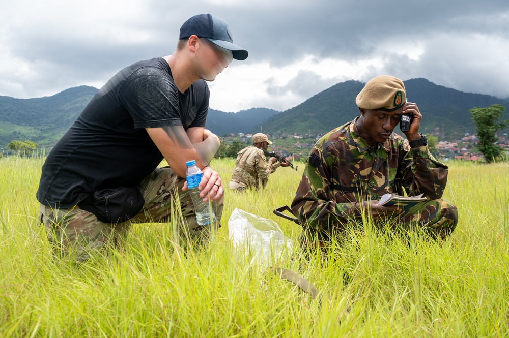 91st Civil Affairs Battalion Concludes Joint Combined Exchange Training with Sierra Leone Special Forces
