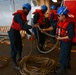 USS Iwo Jima Conducts a Fueling-at-Sea