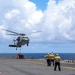 USS Iwo Jima Conducts a Vertical Replenishment