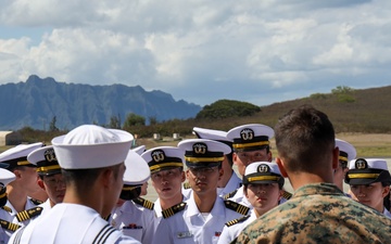 Republic of Korea cadets tour MAG-24 static display