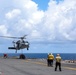 USS Iwo Jima Conducts a Vertical Replenishment