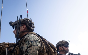 31st MEU | 1st LAR conducts a Live Fire Range