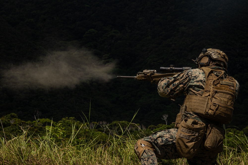 31st MEU | 1st LAR conducts a Live Fire Range