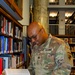 U.S. Army Reserve Soldiers Visit Library