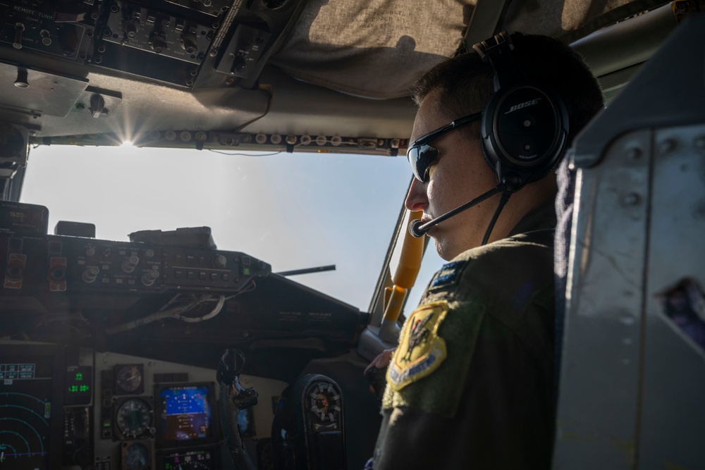 F-35 Refueling Operations over the Pacific