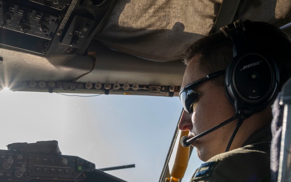 F-35 Refueling Operations over the Pacific