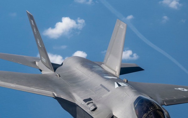 F-35 Refueling Operations over the Pacific