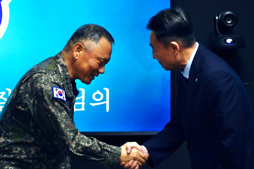 DTAQ President MG(R) Shin Visits 19ESC to Strengthen Defense Collaboration