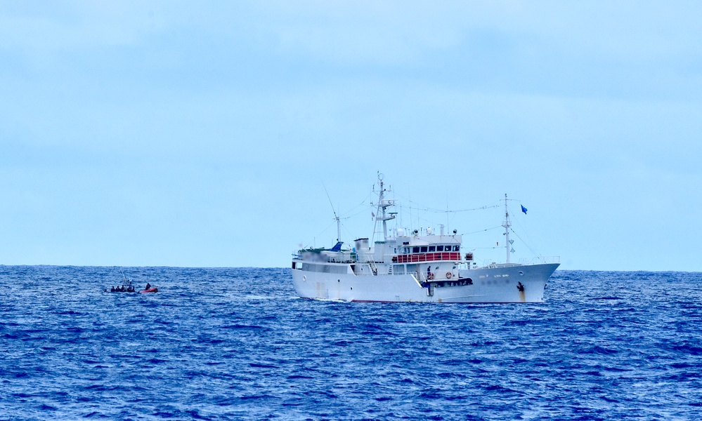 USCGC Oliver Henry crew conducts Operation Rematau patrol in FSM