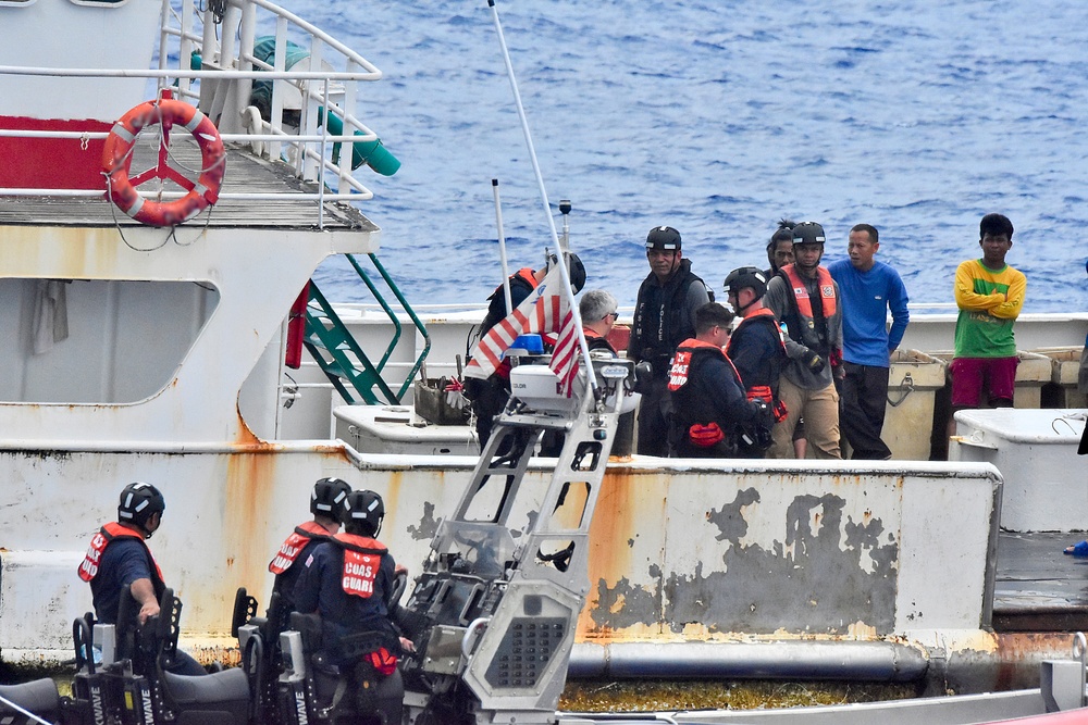 USCGC Oliver Henry crew conducts Operation Rematau patrol in FSM