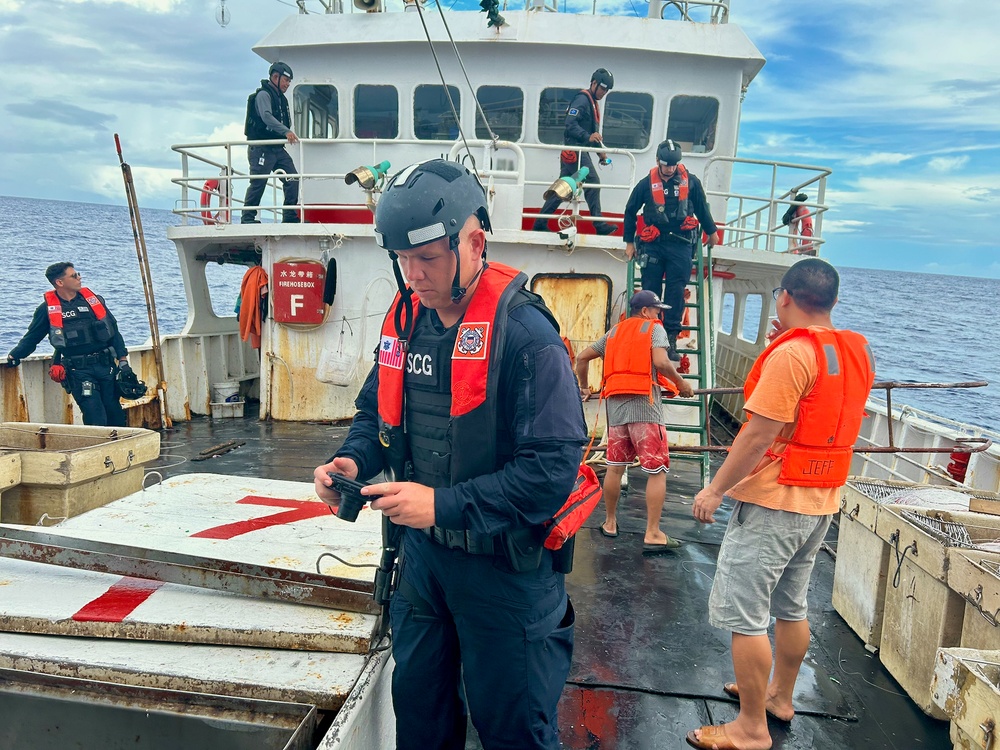 USCGC Oliver Henry crew conducts Operation Rematau patrol in FSM