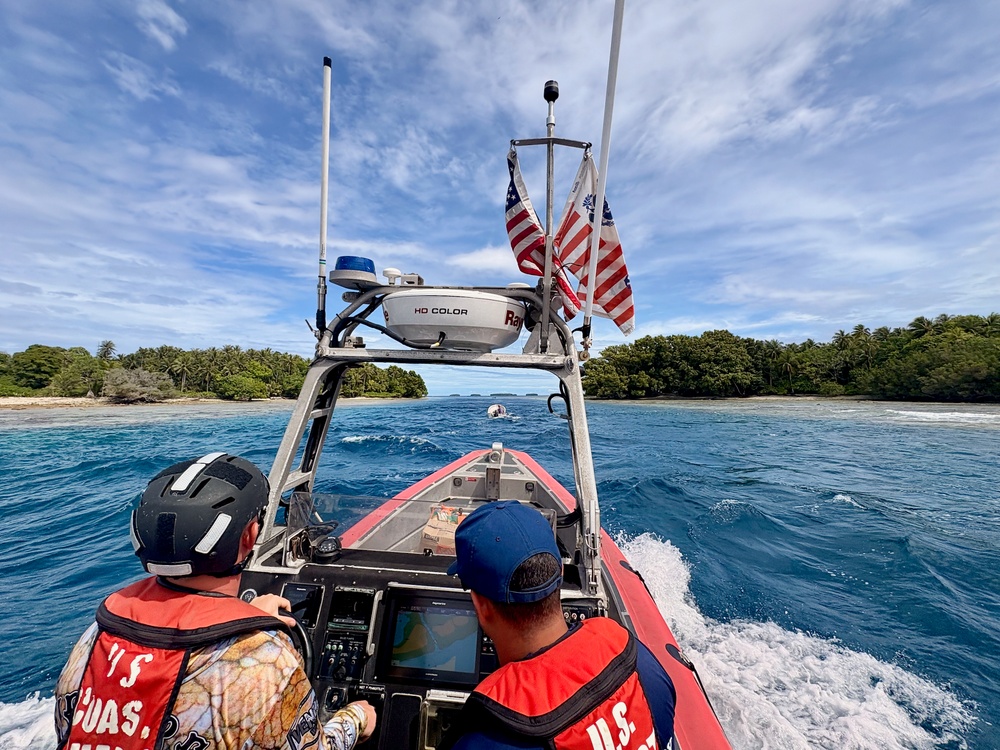 USCGC Oliver Henry crew conducts Operation Rematau patrol in FSM  