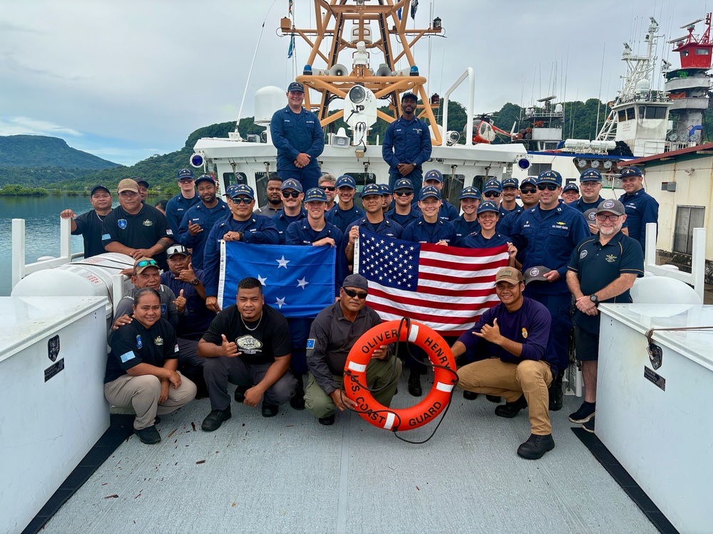 USCGC Oliver Henry conducts Operation Rematau patrol, deterring threats in Micronesia