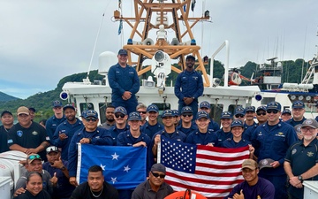 USCGC Oliver Henry crew conducts Operation Rematau patrol in FSM