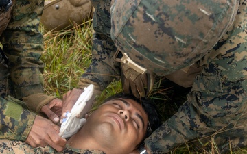 U.S. Sailors and Marines conduct Casualty Evacuation Exercise during Orient Shield 25