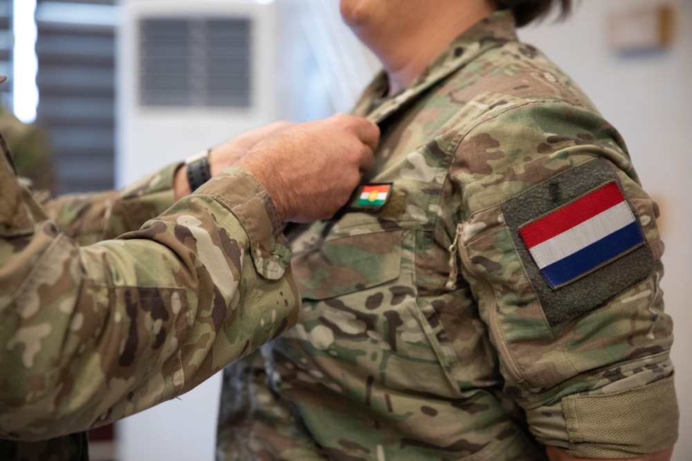 Netherlands coalition member awarded for international cooperation