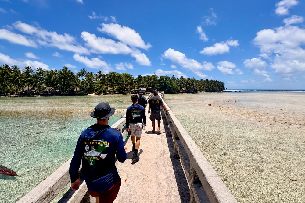 USCGC Oliver Henry crew conducts Operation Rematau patrol in FSM  