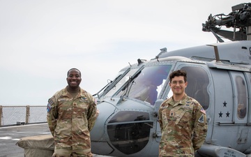 U.S. Space Forces Korea visits USS Blue Ridge