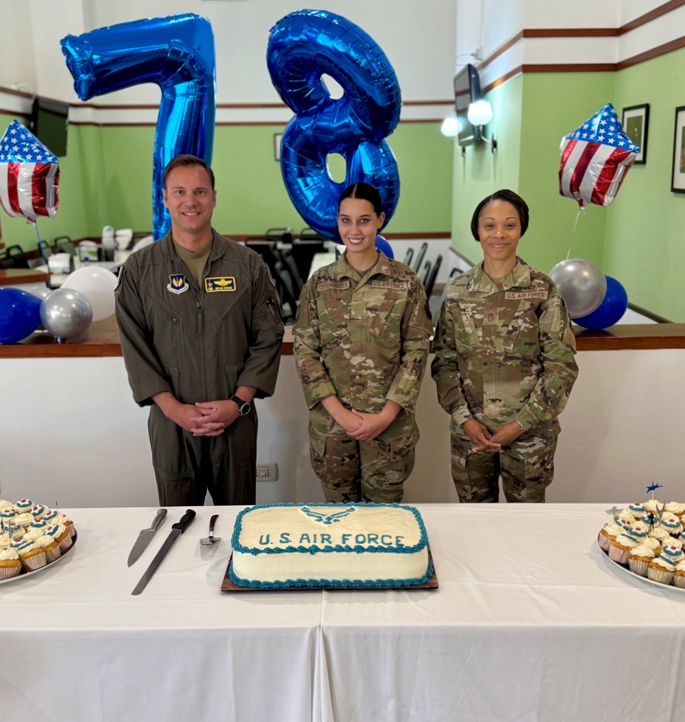 Aviano AB celebrates 78th U.S. Air Force birthday