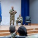 Col. Meadows informal promotion ceremony