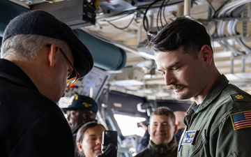 USS Gerald R. Ford (CVN 78) Hosts Media During Neptune Strike